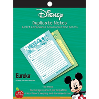 Eureka Duplicate Notes 4 "x 6" Mickey Mouse Hello, paquet de 150-Idéal pour la tenue de dossiers