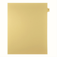 Mark Maker Legal Tabs - Letter Size - Buff - 1/15th cut - 25 tabs per package - 5 packages Pack - Number 77-Buff SingleTabs