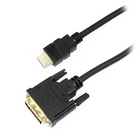 BlueDiamond – Câble HDMI à DVI-D 24+1, M/M, 6 pi (80182)-Connecte une source HDMI à une entrée DVI ou vice versa