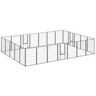PawHut 24-Panel Heavy Duty Dog Playpen for S/M/L Dogs - 44.5" H-An excellent romping ground and can also work as a partition