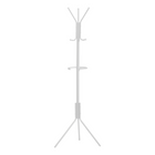 Monarch Specialties - 2164 Patere - Metal Blanc-Mettez une touche classique sur un porte-manteau pratique avec un anneau inferieur porte-parapluie, dote de 6 crochets pour accrocher votre manteau, bonnet, echarpe, pull