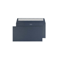 Blake - Enveloppes d'invitation bleu fonce de couleur brune - 4 1/2 po l X 9 po L - Passeport Bleu - Paquet de 25-Passeport Bleu