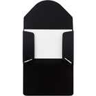 JAM Paper Plastic Business Card Case, Black, 5 Pack (9167043g)-Dimensions: 2 1/4"(H) x 3-1/2"(W) x 1/4"(D)