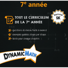 Dynamic Math book Saskatchewan 7e année-Le classeur contient des instructions, des exemples et des questions pratiques