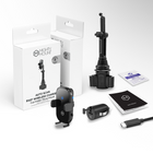 Mighty Mount - Support de support de tasse pour support de chargeur sans fil 15 W-Fonctionnalité marche/arrêt : permet de contrôler la charge