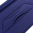Heys Xero Elite 2.0 21" Carry on Luggage - Blue-Fully lined interior with a buckled compression strap and large zippered pocket for compact, organized, stress-free travel - offers great storage capacity in one convenient, deep packing cavity