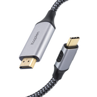 Kopplen - Câble USB-C vers HDMI-Plug and Play: aucun pilote / logiciel supplémentaire requis