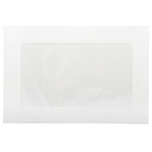 JAM Paper Enveloppes format livret avec fenêtre, 6 x 9 po, blanc, pqt/100-Taille : 6 x 9 po