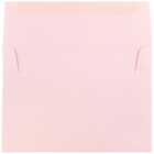 JAM Paper Enveloppes format invitation avec fermeture gommée, 5 1/4 x 7 1/4 po, rose pastel pâle, 100/pqt-Taille : A7 (5 1/4 x 7 1/4 po)