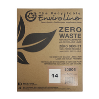 Labelcraft Products Zero Waste Labels - 4" x 1.33" - 2100 Labels-Permanent Label