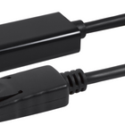 Staples - Câble DisplayPort vers HDMI - 6 pi-Universel – Fonctionne avec toutes les marques d’ordinateurs et de moniteurs dotés de connexions DisplayPort ou HDMI