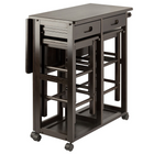 Winsome Wood Suzanne 3-Piece Set Space Saver (23330)-Dining Spacesaver