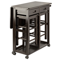 Winsome Wood Suzanne 3-Piece Set Space Saver (23330)-Dining Spacesaver