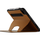 Étui Zugu Alpha pour iPad Pro 11" (2020/2021) - Marron-Compatible avec iPad Pro 11" (Modèle 2021) Gen 3 (N° de modèle : A2301, A2459, A2460, A2377) et (Modèle 2020) Gen 2 (N° de modèle : A2228, A2231, A2068, A2230)