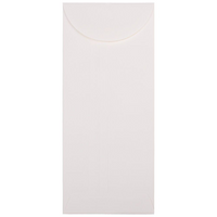 JAM Paper #11 Policy Business Strathmore Envelopes - 4.5" x 10.375" - Bright White Wove - 50 Pack-Colour: Bright White
