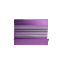 Futech BC001PI - Porte-cartes de visite en biais, lilas, 2 / paquet-Détenteurs de cartes de visite