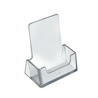 Azar Displays – Porte-cartes professionnelles vertical, 10/paquet (252011)-Acrylique transparent