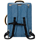 Vangoddy Slate Sacoche pour Ordinateur Portable de 15,6 po Sac à Bandoulière - Bleu-Poches intérieures en filet, poche zippée et compartiment rembourré pour ordinateur portable