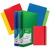 JAM Paper Back To School Assortiments, 1.5" Le-Assortiment de feuilles brillantes rouges de 3,8 cm (1,5 po) pour travaux scolaires