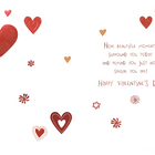 Rosedale Gold Greeting Cards/Envelopes - Happy Valentine's Day Niece - 5-1/2" x 8" - 6 Pack-Contains glitter or foil embellishments
