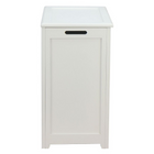 Oceanstar Storage Laundry Hamper, White (RH5513WHITE)-Dimensions: 24 x 20.3 x 13.3 inches