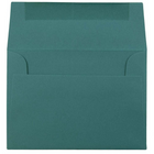 JAM Paper 4bar A1 Invitation Envelopes, 3 5/8" x 5 1/8", Teal, 500 Pack (5157435H)-Size: 4 Bar A1 (3.625 x 5.125 inches)