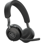 JLab Epic Work ANC Wireless On-Ear Headset - Graphite-Clear Calls with Adaptive Noise-Canceling Mic and Hear Yourself Mode