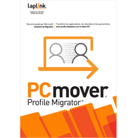 Laplink - Logiciel de transfert PCmover Profile Migrator 11 - 10 utilisations [téléchargement]-Transfère les applications, fichiers et paramètres entre plusieurs utilisateurs sur le même ordinateur.