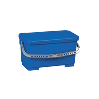 Vileda Plastic Window/Wax Bucket with Handle-Plastic window/wax bucket