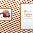 Rosedale Gold - Cartes de souhaits avec enveloppes "Pour vous souhaiter un joyeux Noël" - 5-1/2 x 8 po - Anglais - Paquet de 6-Message extérieur: Pour vous souhaiter un joyeux Noël