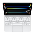 Apple - Magic Keyboard pour iPad Pro 13 po M4 - Blanc - Français-Trackpad en verre intégré plus grand avec retour haptique