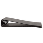 JAM Paper Premium Crocodile Textured 3 Ring Binders, 1 Inch, Black, Sold Individually (751CBL)-11.6" x 10.4"