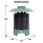 Bite Shield Protector 1/4 Acre Non-Propane Mosquito Trap-Simple user-friendly setup