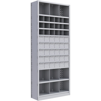 Metalware RK918 Boltless Shelving Unit, 12-Shelves, 36" x 18" x 88", Light Grey-Adjustable shelving system that provides high strength, yet economical storage capacity for your needs