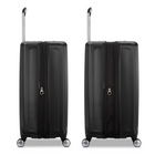 Samsonite - Quest-X Valise De Cabine Spinner Extensible - 21.5 po - Noir-Les poignées de transport supérieure et latérale rétractables restent près de la valise pour la protéger contre les dommages