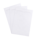 JAM Paper 10 x 15 Open End Envelopes, White, 50 Pack (1623200g)-Features: Perfect for Greeting Cards, Invitations, Weddings & Any Announcement