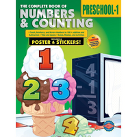 eBook: American Education Publishing 0769685633-EB The Complete Book of Numbers & Counting, Grade Preschool - 1-You will receive two emails: one confirming your entire order, and one with a "Download Software" buttonYou can download immediately or return to your email to download later