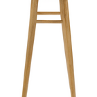 Modway - Saville Dos sans dos Tabourets de bar - Chêne - Ensemble de 2-Aucune assemblée requise