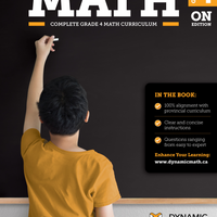 Dynamic Math - Ontario 4e année-Couvre le programme de mathématiques de 4e année de l'Ontario
