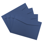 JAM Paper 6" x 9" Booklet Envelopes, Presidential Blue, 1000 Pack (263917209b)-Gummed closure