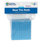 Ressources d'apprentissage Composants de base dix 50 bâtonnets bleus-Idéal pour les 6 ans et plus