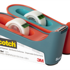 Scotch Desktop Dispenser, C18-MX, 3/4" x 350", Assorted-A timeless, classic desktop tape dispenser for the home or office workspace