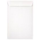 JAM Paper 6" x 9" Open End Catalog Envelopes with Clasp Closure - White - 25 Pack-Size: 6 x 9 inches