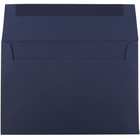 JAM Paper A8 Invitation Envelopes, 5.5 x 8.125, Navy Blue, 100 Pack (LEBA767g)-Size: A8 (5 1/2" x 8 1/8")