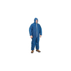 Zenith Safety Hooded Coveralls, 4X-Large, Blue, Polypropylene - 36 Pack-Colour: Blue