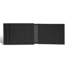 Champs Onyx Leather Mag Hybrid Card Holder - Black-Easy access ID window