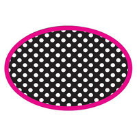 Ashley - Effaceur pour tableau blanc magnétique, pois noirs et blancs (ASH10048)-Effaceur pour tableau blanc