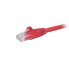 StarTech Cat6 Ethernet Patch Cable with Snagless RJ-45 Connectors, 4 ft, Red (N6PATCH4RD)-Red PVC jacket for colour coding your connections