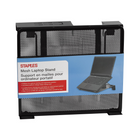 Staples Mesh Laptop Riser - Adjustable - Black-Easily sits on a desk or lap