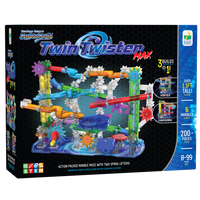University Games - The Learning Journey Techno Gears: Marble Mania: TwinTwister Max -  Ensemble De Construction STEM Pour Enfants - Jouets d'Ingénierie Pour Enfants - Jouets Interactif De Construction De Circuit-Encourage la réflexion et l'apprentissage